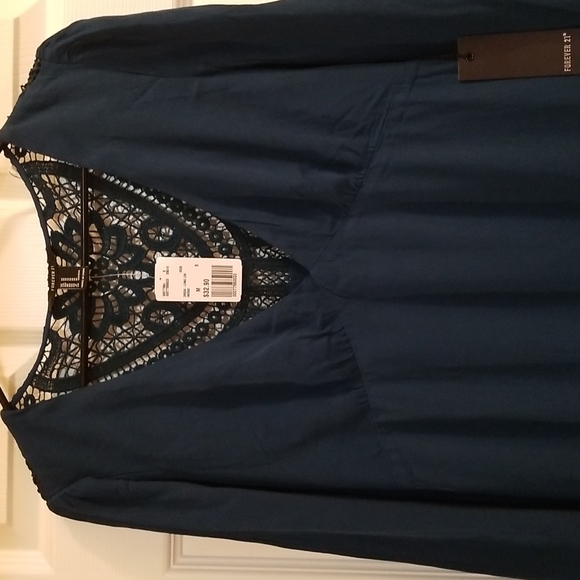 Crochet Back Maxi Dress - Picture 2 of 10